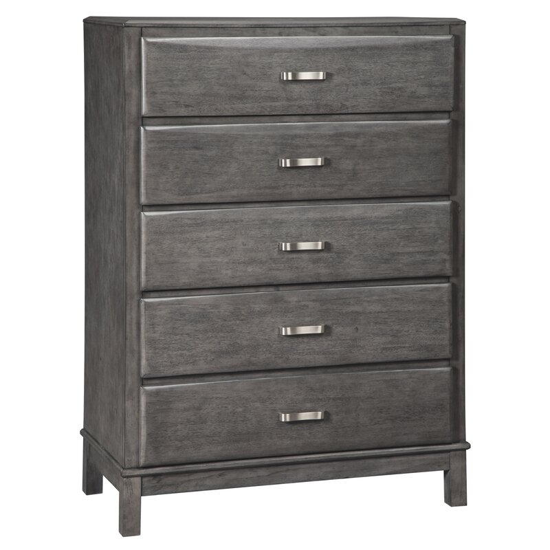 Gracie Oaks Kennon 5 Drawer Chest Reviews Wayfair